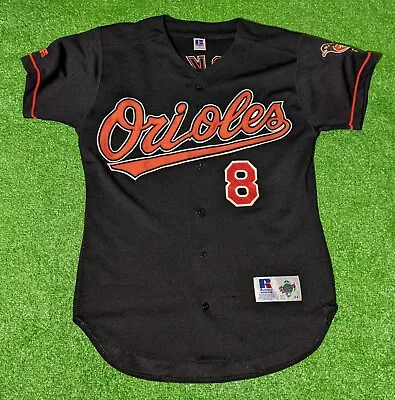 AUTHENTIC CAL RIPKEN JR BALTIMORE ORIOLES RUSSELL JERSEY SIZE 44 VINTAGE 90’s • $145