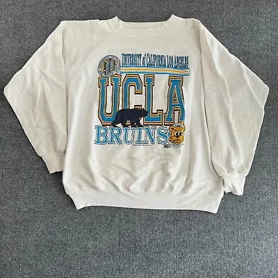 Vintage UCLA University Of California Bruins Sweatshirt Sz XL Bear Graphic • $46.92