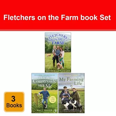 Fletchers On The Farm How The Countryside Made Me My Farming Life 3 Books Set • £24.99