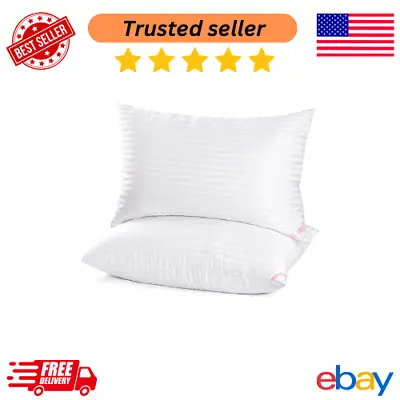 EIUE Hotel Collection Pillows 2-Pack Queen - NEW • $27.50
