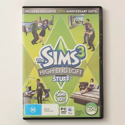 The Sims 3: High-End Loft Stuff (Expansion Pack) Game For PC & Mac • $7.95