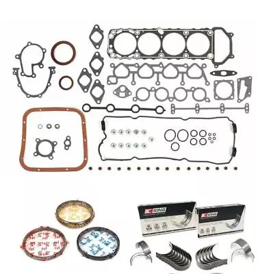 FIT 93-97 NISSAN  Altima Full Gasket Set RINGS KING BEARINGS  2.4 KA24DE • $149.95