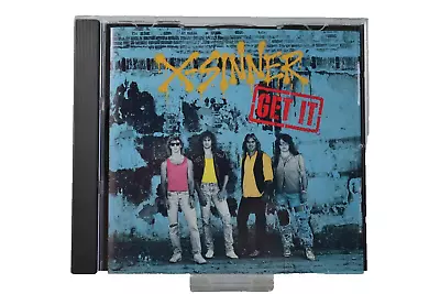 X-SINNER - Get It 1989 Pakaderm Records CD Christian Hard Rock RARE OOP • $54.46