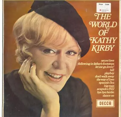 KATHY KIRBY - THE WORLD OF - 12  VINYL LP (New Zealand) • £5.99