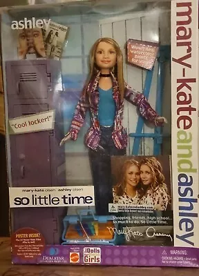 2002 Mattel Mary-Kate & Ashley SO LITTLE TIME ASHLEY Doll NRFB • $70