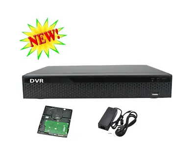  8Ch Hybrid DVR 1080P 8MP AHD Analog 8CH BNC Connect TVI/ H.264 System   • $481.36