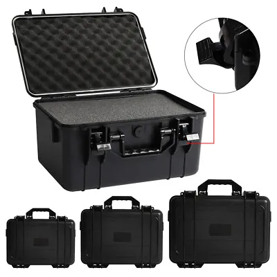 Waterproof Protective Hard Carry Flight Case Camera Equipment Storage Secure-Box • £32.95