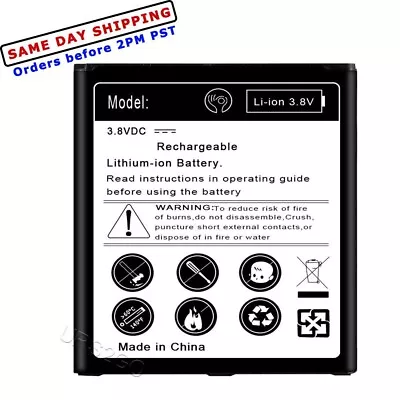 High Capacity 6270mAh Rechargeable Li_ion Battery For Samsung Galaxy S4 SPH-L720 • $16.16