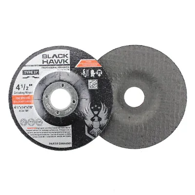 10 Pack - 4-1/2  X 1/4  X 7/8   BHA Grinding Wheels For Aluminum And Soft Metals • $29.99