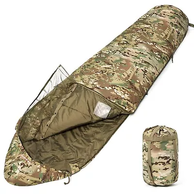 MT Military Modular Rifleman GT Sleeping Bag 2.0 With Bivy Cover Multicam • $159.99