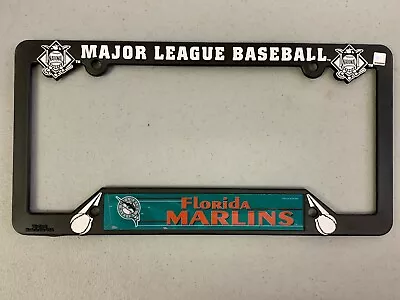 Florida Marlins Baseball MLB Plastic License Plate Frame Retro Car Tag Holder • $6.95