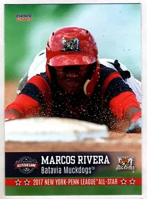 Maros Rivera 2017 Choice New York-Penn League All-Star • $2