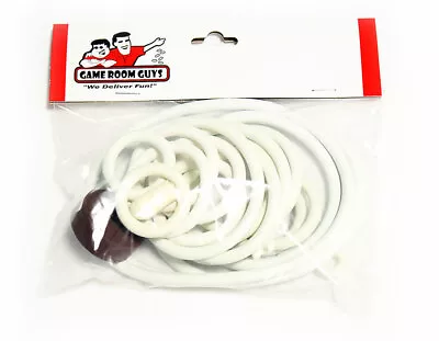 $27.98 • Buy Williams Vagabond Pinball Machine Replacement Repair Rubber Ring Kit White