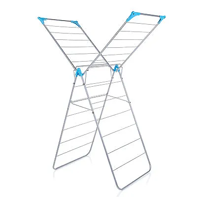Minky X Wing™ Indoor Airer 15m Drying Space - Silver • £33.97