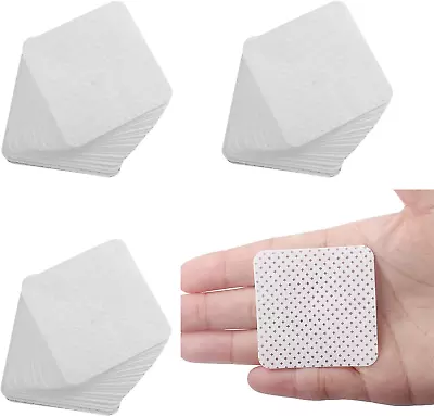300 Pack Lint Free Cotton Pads Lint Free Nail Wipes For Gel Nails • £5.14