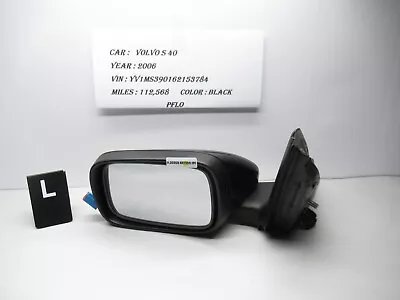 2004-2006  Volvo S40 Left Side View Power Door Mirror E11015850 OEM • $33