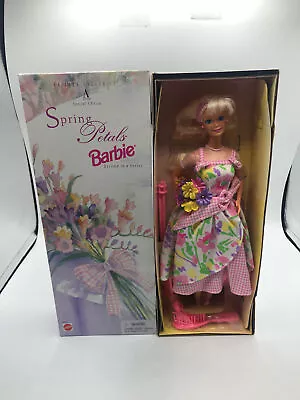 Mattel Avon Special Edition Spring Petals Barbie Doll Second In Series • $16.76