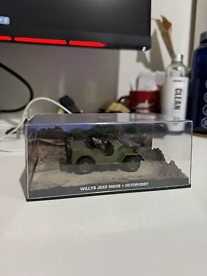 WILLYS JEEP M606 #46 007 James Bond Car Collection - OCTOPUSSY Model • £9