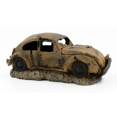 $21.19 • Buy Aquarium Resin Decoration Fish Tank Wreck Car Hideout Landscaping Accessories