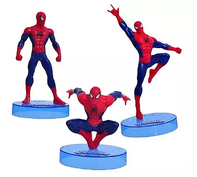 Ultimate Spiderman Hero Playset 3 Figure Cake Topper * USA SELLER* Toy Doll Set • $7.99