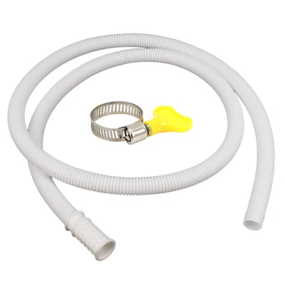 $15.36 • Buy Plastic Flexible Air Conditioner Drain Pipe Water Hose 1Meter Length White