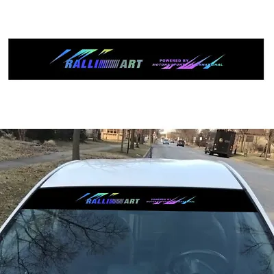 Car Front Window Windshield Decal Stickers Black Fit For Car SUV Pickup Off-road • $11.81
