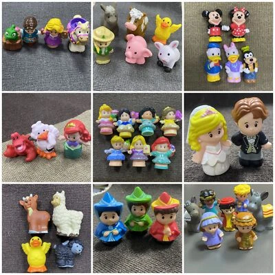 £10.79 • Buy Lots Of Fisher Price Little People Farm Barn Animals Disney Princess Batman Toys
