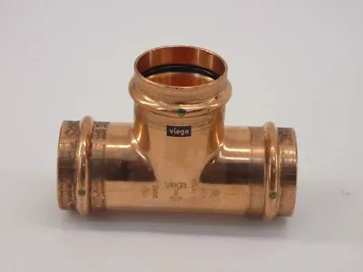 2 Inch Copper Pro Press Tee (PxPxP) Viega   • $40