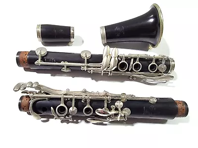 Vintage Buffet R13 Professional Grenadilla Wood Clarinet From 1983 W/ Case • $590
