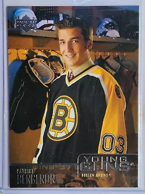 2003 Upper Deck Young Guns Rookie PATRICE BERGERON Rc 🔥 Slight Bottom Edge Lift • $239.99