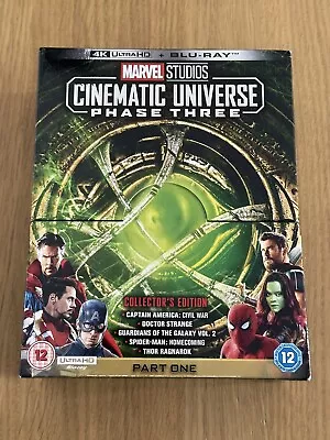 Marvel Cinematic Universe - MCU Phase 3 Part 1 - 4K UHD Blu-ray • £12.99