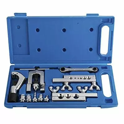 Swaging Tool Kit Flaring Tool Tube Cutter Rachet Wrench Swag Tool Auto Plumbing • $36.57