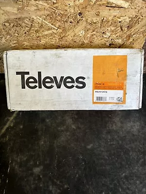 Televes Nevoswitch Multiswitch Quad 5x5x12 714404 MS512NCQ Satellite Terrestrial • £85.99