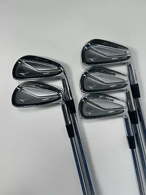 Mizuno MP-64 Grain Flow Forged Iron 5-9 RH KBS Tour Steel Stiff Shafts Good Grip • $189.99