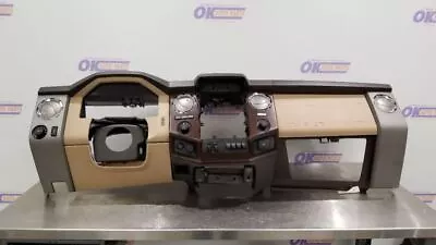 15 Ford F250 Sd Lariat Dash Panel Dashboard Assembly Tan With Dash Bag • $510