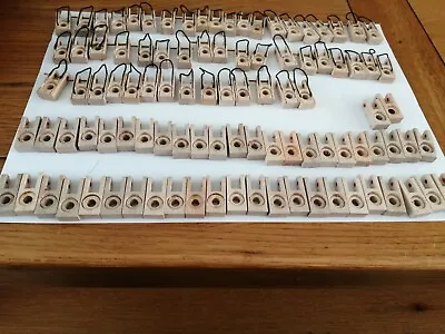 100pcs Replacement Piano Hammer Butt Plates/ Flanges KEMBLE Cheap £10 Free Del • £10