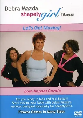 Shapely Girl: Let's Get Moving With Debra Mazda Low-Impact Cardio - VERY GOOD • $14