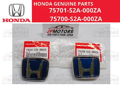 Honda Genuine S2000 AP1 AP2 Emblem Badge Set 75701-S2A-000ZA 75700-S2A-000ZA • $87.99
