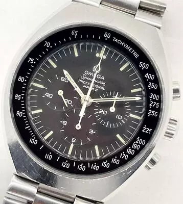 Omega Speedmaster Professional Mark2 Chronograph Manual Winding Mens Watch • $5702.77