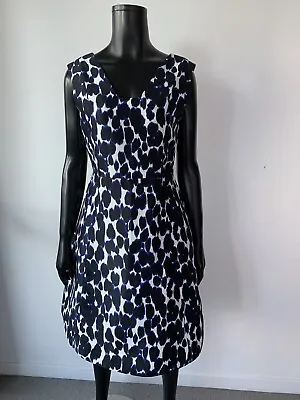 Kate Spade Fit And Flare Blue Dress Size 2/ 10 • $89.95