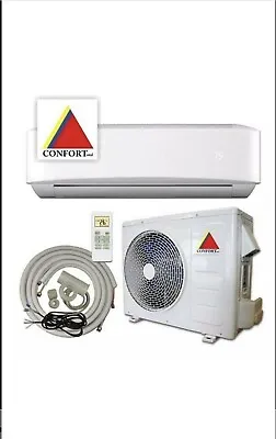 12000 BTU Ductless Air ConditionerHeat Pump Mini Split 110V 1 TonW/Kit WiFi • $399