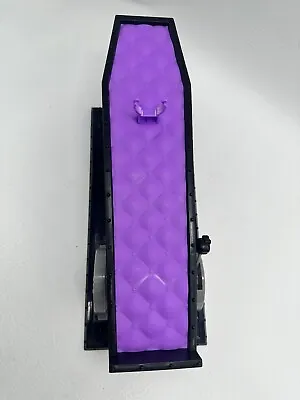 Monster High-Purple Coffin Shaped Tilting Bed Incomplete As Is • $6.27