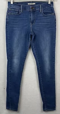 Levi's 710 Super Skinny Womens Jeans Size 31 Blue 31x29.5 EUC • $14.99