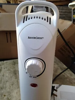 £20 • Buy Oil Filled Portable Floor Standing Radiator / Electric Space Heater / Thermostat