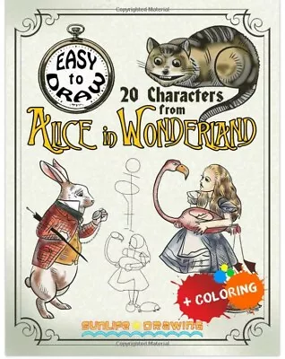 £9.99 • Buy How To Draw Alice In Wonderland Kids Drawing Activity Gift Boys Girls Game Art