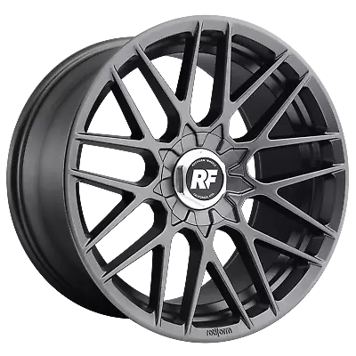 18x8.5 Rotiform R141 RSE MATTE ANTHRACITE Wheel 5x112/5x120 (35mm) • $361