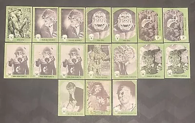 1961 Nu-Card Horror Monster Series Cards  ~U PICK The Cards You Need~ • $5.95