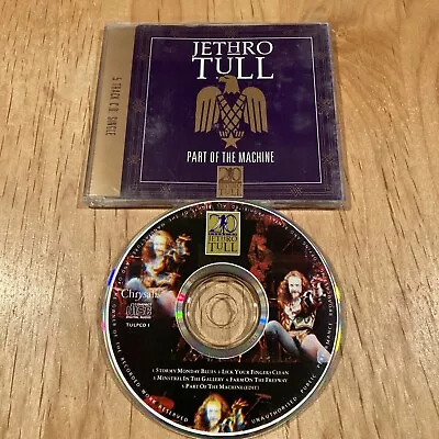 Jethro Tull - Part Of The Machine CD 1st UK Press Ian Anderson BBC 20th Live • $7.99