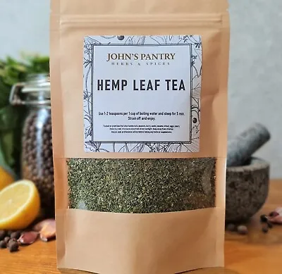 Hemp Tea | Hemp Leaf Tea  | 10g - 250g • £5.45