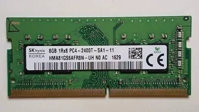 SK Hynix 8GB PC4-2400T SODIMM Laptop Memory HMA81GS6AFR8N-UH • $32